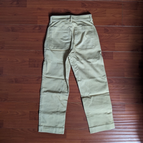 Everlane Straight Leg Crop Pant, Hemp - Picture 4 of 7
